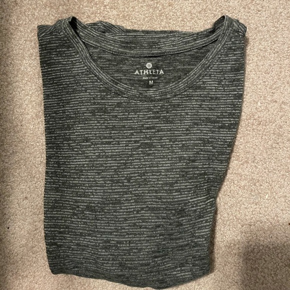 Athleta Tops - Athleta striped long sleeve!